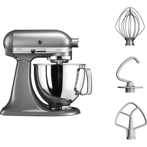 Robot pâtissier KitchenAid Artisan 5KSM125 gris argenté