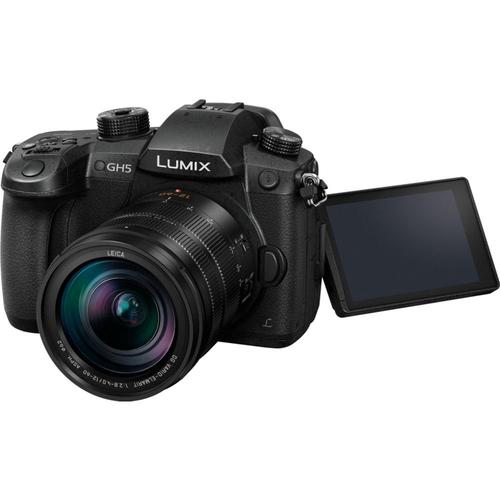 Panasonic Lumix G DC-GH5L - Appareil photo numérique - sans miroir - 20.3 MP - Quatre tiers - 4K / 60 pi/s - 5x zoom optique - Leica objectif 12 - 60 mm - Wi-Fi, Bluetooth - noir