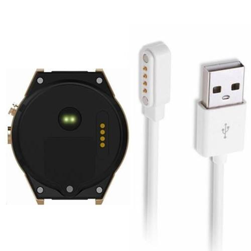 Câble USB universel à 4 broches pour recharge de données, accessoire pour montre connectée KW18/KW88/K88H/GT88