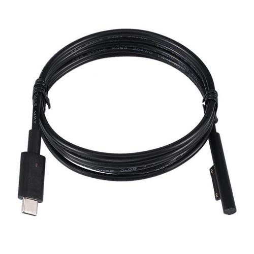 Câble de charge PD vers USB Type C pour m-icrosoft Surface Pro 3 4 5 6