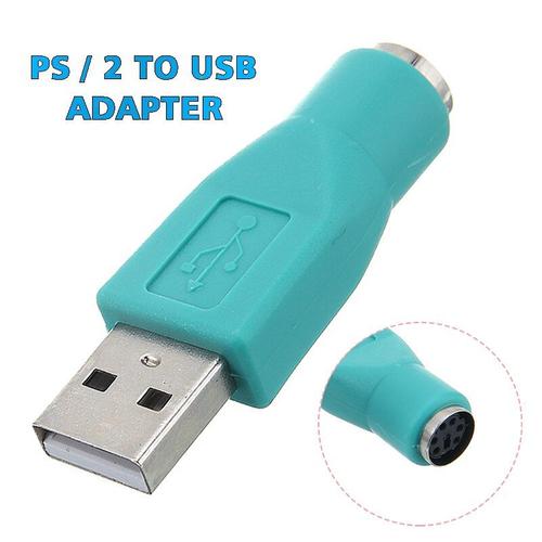 Adaptateur USB vers 2 ports PS2 clavier/souris
