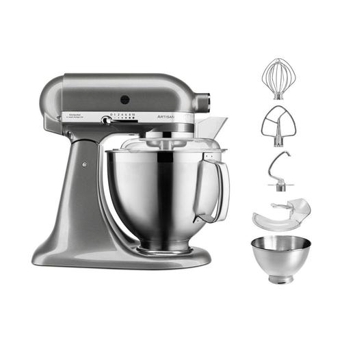 Robot pâtissier KitchenAid Artisan Premium 5KSM185PS gris étain