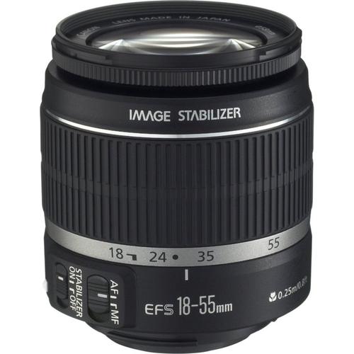 Zoom EF-S 18-55 mm f/3,5-5,6 IS stabilisateur dimage optique Reconditionné Canon 