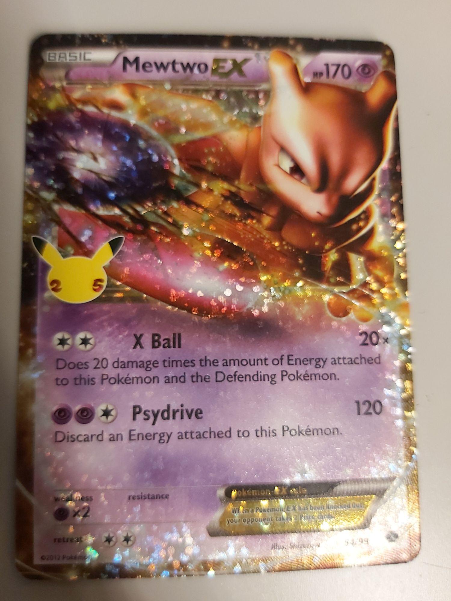 Cartes Pokémon - Boite Mewtwo-EX