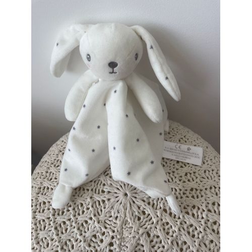 Lapin Blanc Kiabi Doudou Simba 