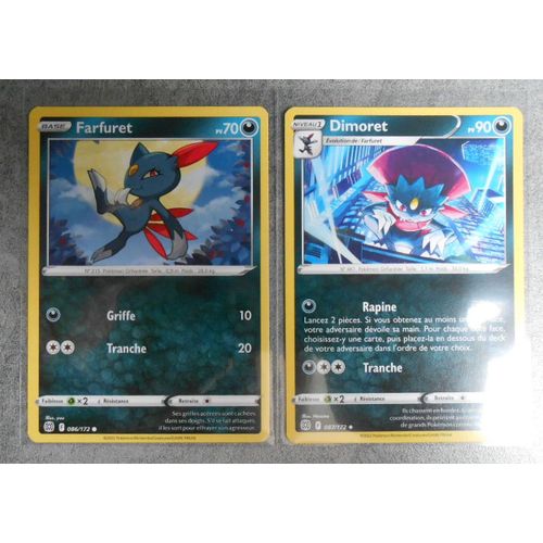 Farfuret 086/172 + Dimoret 087/172 - Eb9 - Stars Etincelantes - Vf