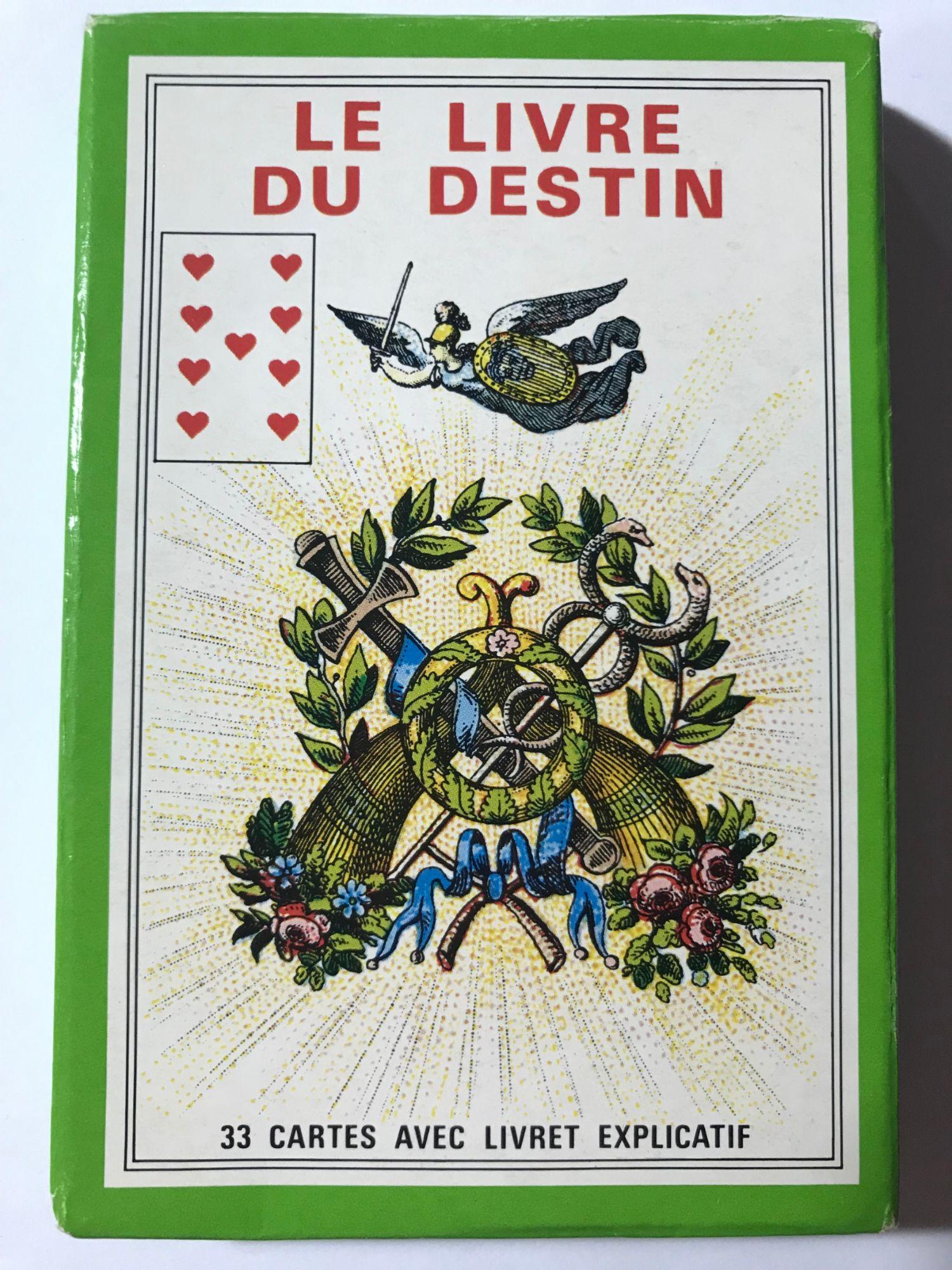 当時物 未使用品 タロットカード フランス製 LIVRE DU DESTIN