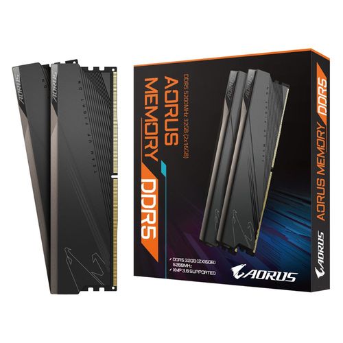 Aorus - Ddr5 - Kit - 32 Gb: 2 X 16 Gb - Dimm 288-pin - 5200 Mhz / Pc5