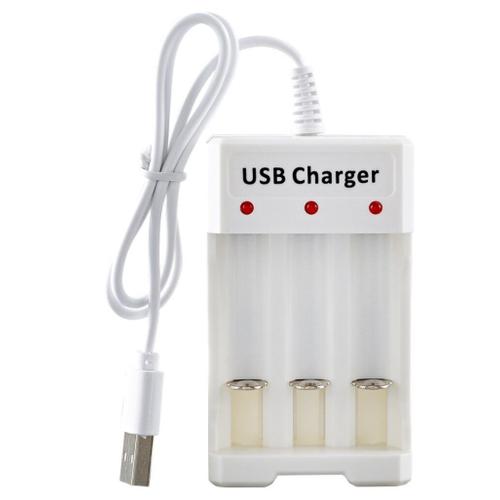 USB Output 3 Slots Rechargeable Battery Charger Fast Charging Short Circuit Protection suitable for AAA/AA Battery Tools