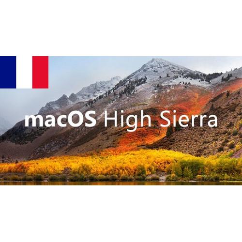Clé USB Bootable MacOS Mac OS OSX High Sierra 10.13