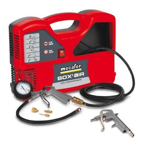 Compresseur Mecafer Box'air + 5 accessoires