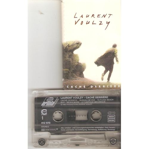 Cassette Audio Laurent Voulzy: Cache Derrière 1992