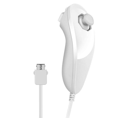 Manette Nunchuck Hobby Concept Contrôleur De Jeu Pour Console Wii Et Wii U Blanc