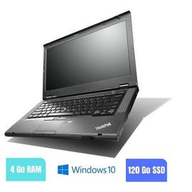 LENOVO T430 14" Intel Core i5-3320M - 2.6 GHz - 4 Go RAM - 120 Go SSD - Windows 10 - N°150207