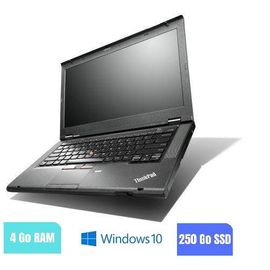 LENOVO T430 14" Intel Core i5-3320M - 2.6 Ghz - 4 Go RAM - 250 Go SSD - Windows 10 - N°150209