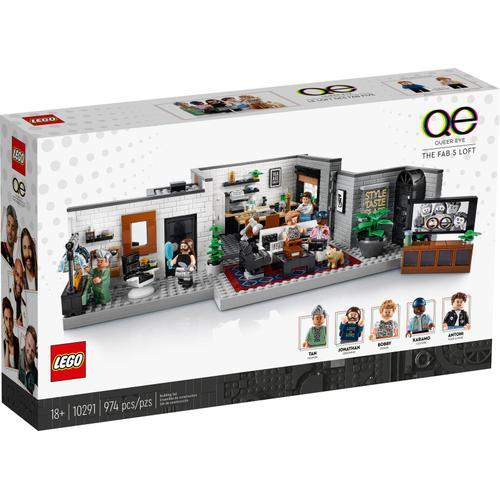 Lego Adults Welcome - Queer Eye - Le Loft Des Fab 5 - 10291
