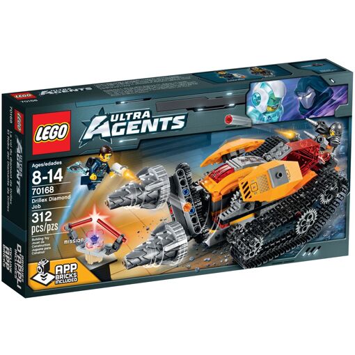 Lego Ultra Agents - Le Diamant De Drillex - 70168