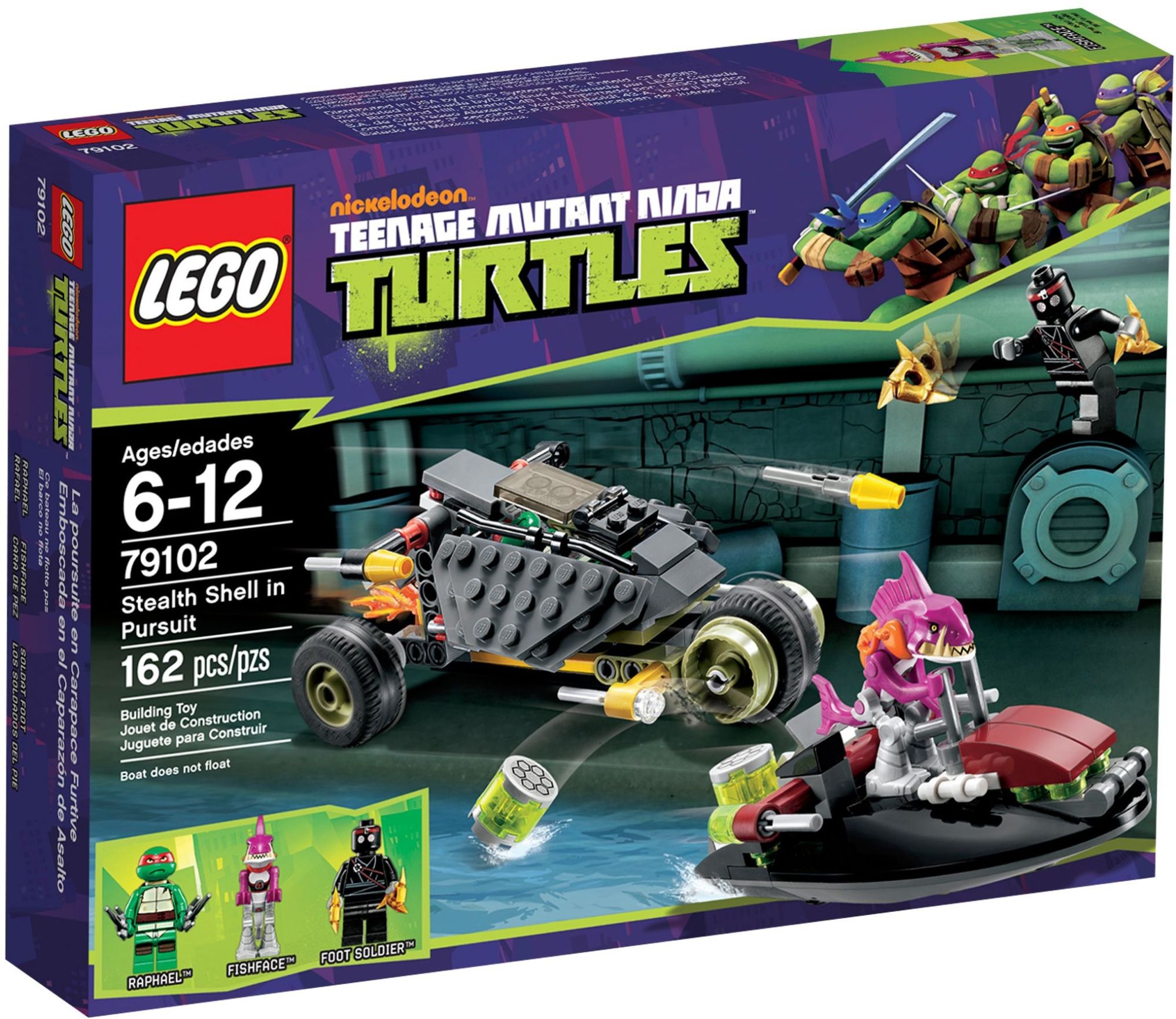 LEGO Les Tortues Ninja, L'attaque de la camionnette des tortues, 368 pces