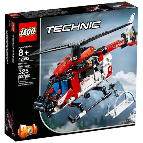 Lego Technic - L'hélicoptère De Secours - 42092