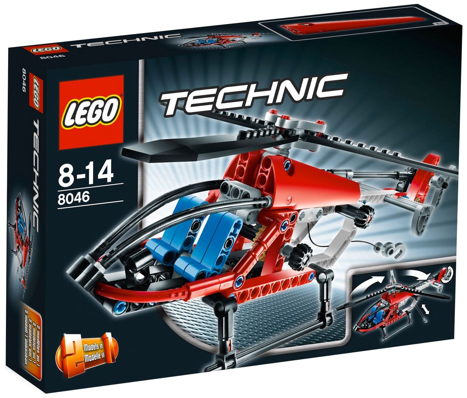 Lego Technic - L'h�licopt�re - 8046