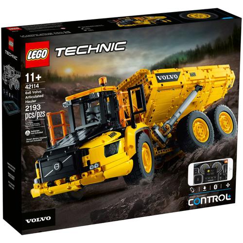 Lego Technic - Le Tombereau Articulé Volvo 6x6 - 42114