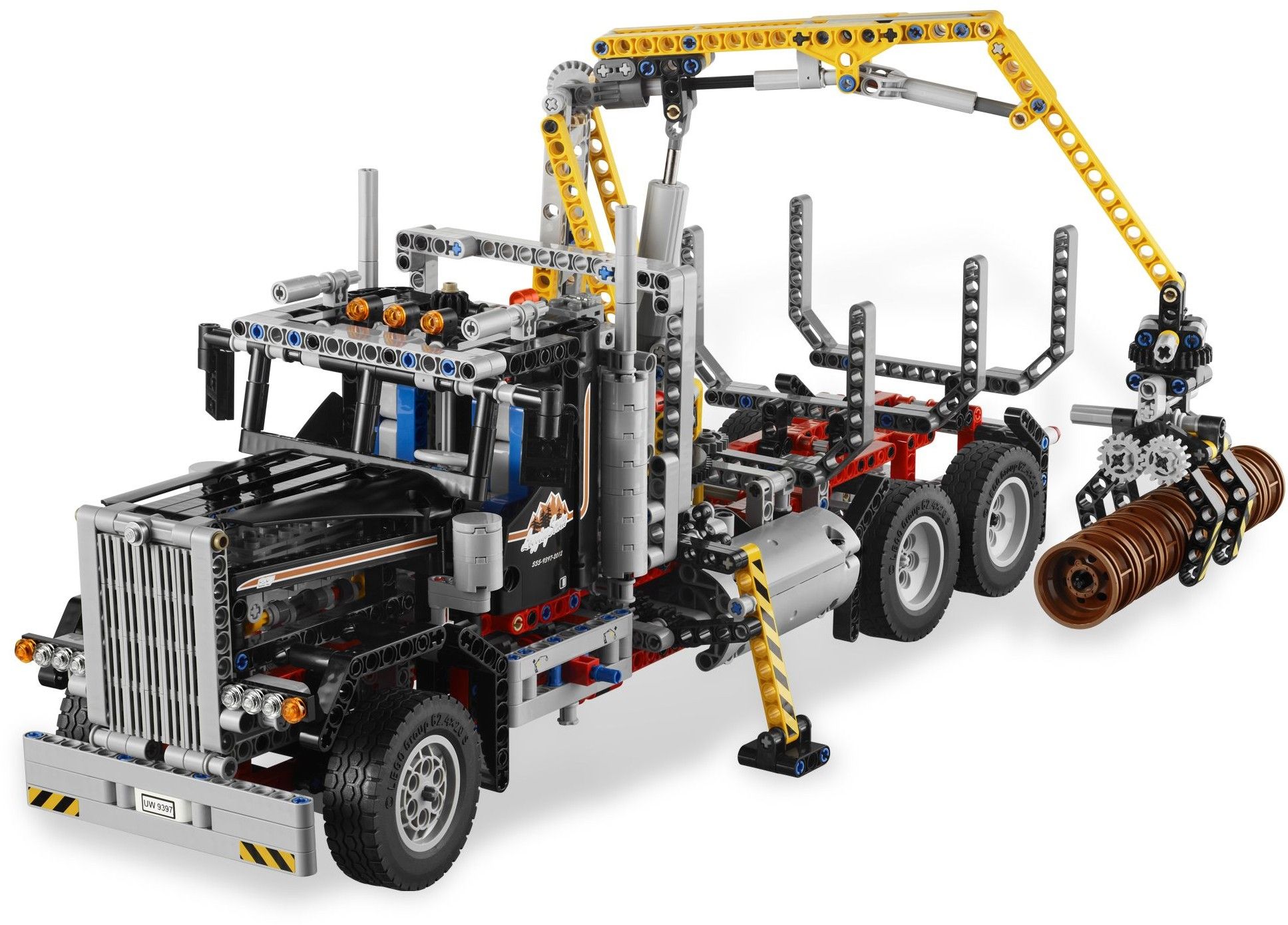 Lego Technic - Le Camion Forestier - 9397 - 2