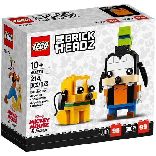Lego Brickheadz - Dingo Et Pluto (Disney) - 40378