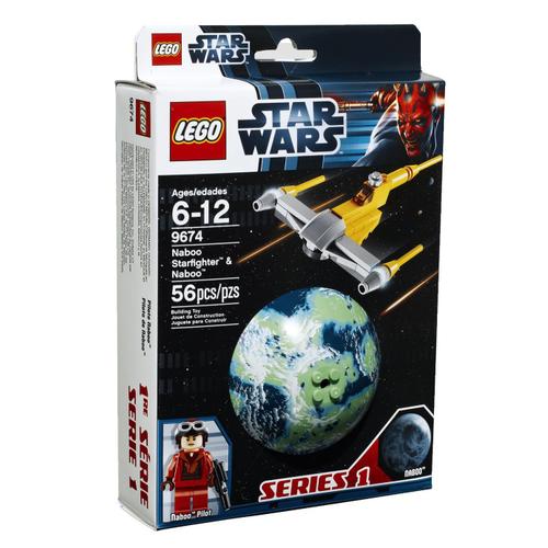 Lego Star Wars - Naboo Starfighter &amp Naboo - 9674