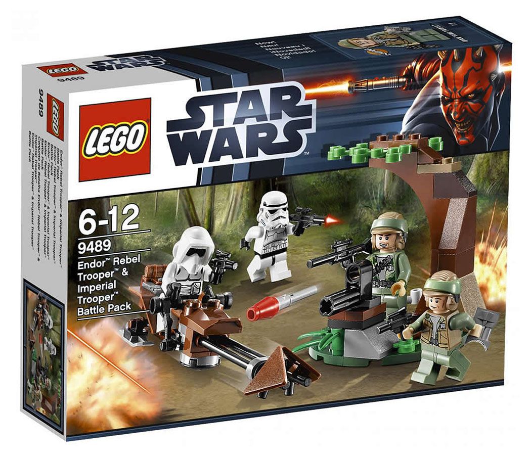 LEGO Star Wars Les rebelles d Endor et soldat imp rial 9489