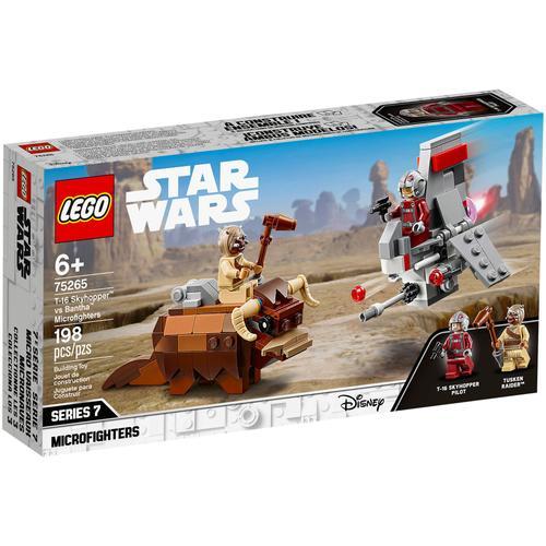 Lego Star Wars - Le Combat Des Microfighters : T-16 Skyhopper Contre Bantha - 75265