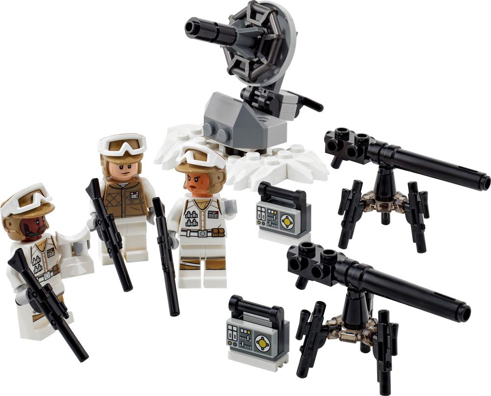 Pack de combat LEGO Star Wars, soldats de l'Arctique, comprend 4