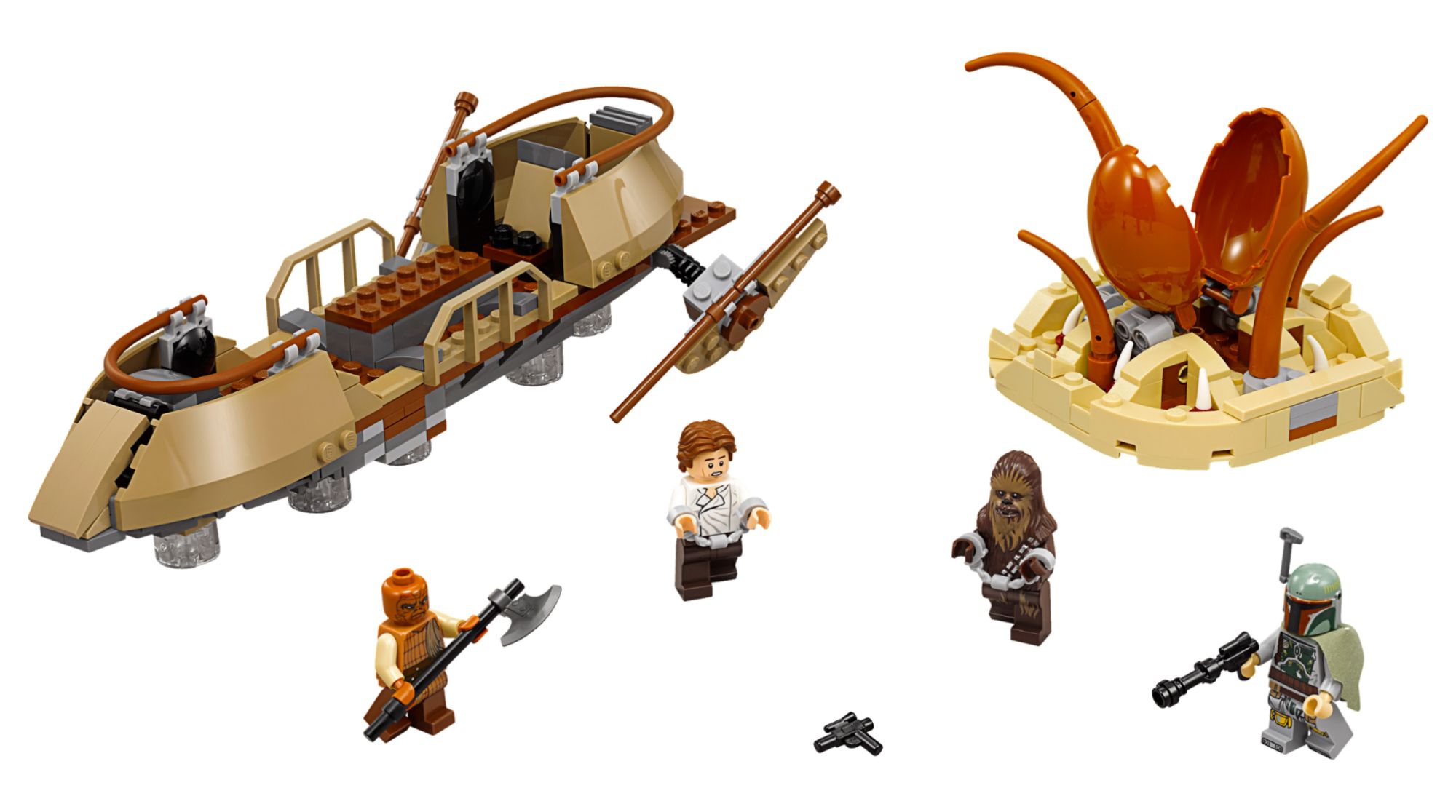 Lego Star Wars - Evasion De Desert Skiff - 75174 - 2