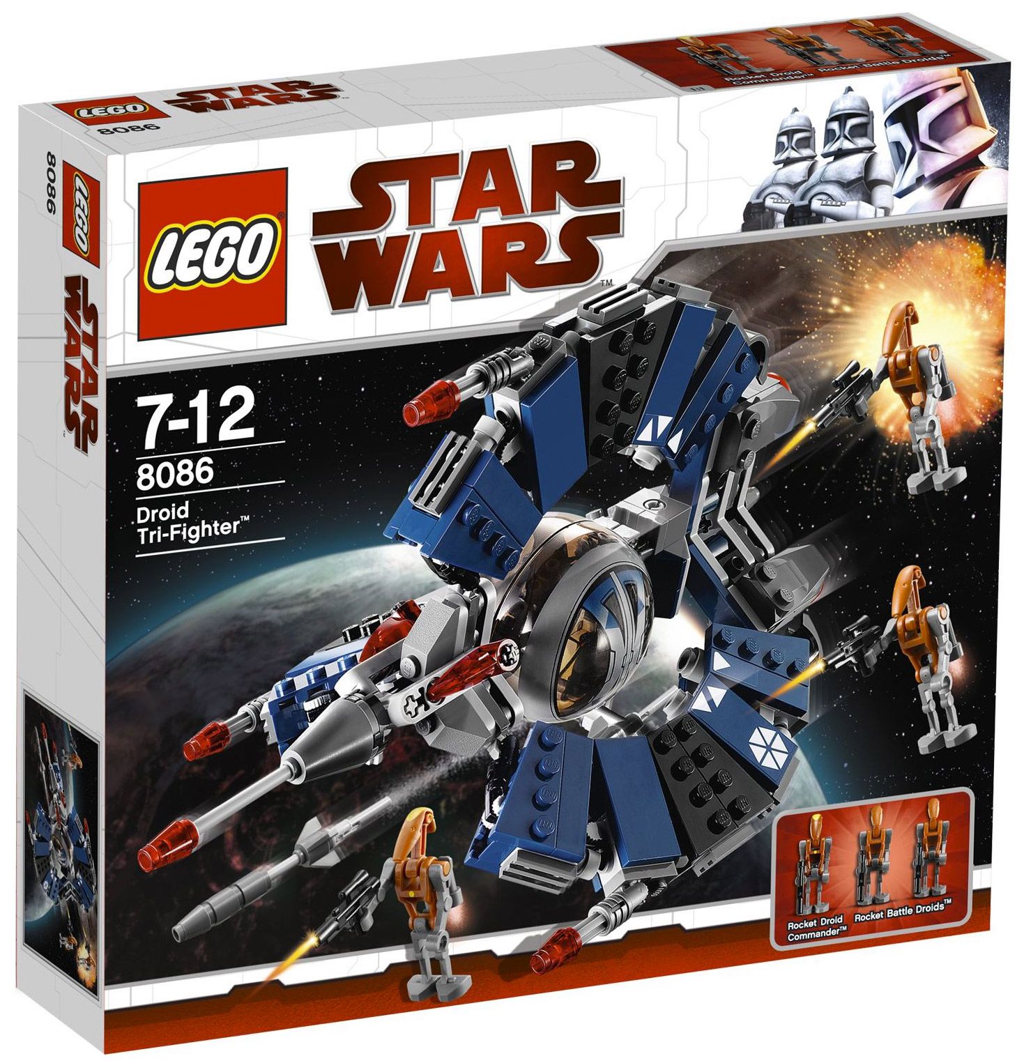 Lego Star Wars - Droid Tri-Fighter - 8086