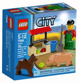 Lego City - Le Fermier - 7566