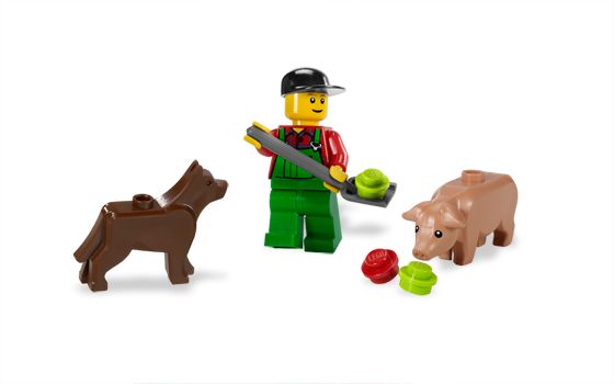 Lego City - Le Fermier - 7566 - 3