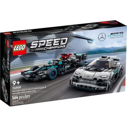 Lego Speed Champions - Mercedes-Amg F1 W12 E Performance Et Mercedes-Amg Project One - 76909