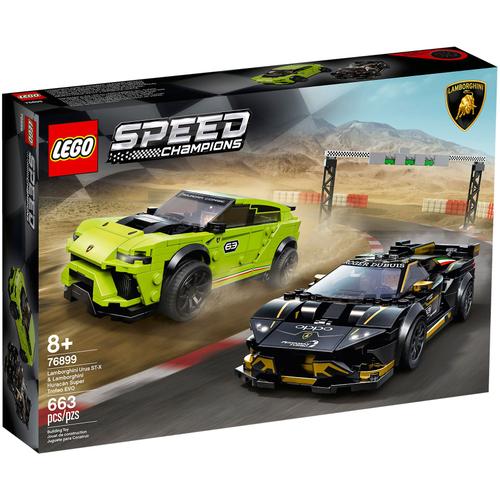 Lego Speed Champions - Lamborghini Urus St-X &amp Lamborghini Huracán Super Trofeo Evo - 76899