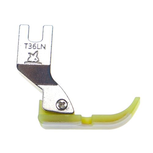 vhbw Pied de biche T36LN, gauche compatible avec Consew 30, 98, 99, 231, 290, 310, 231R, 7360R-1, CN2230 machine à coudre industrielle