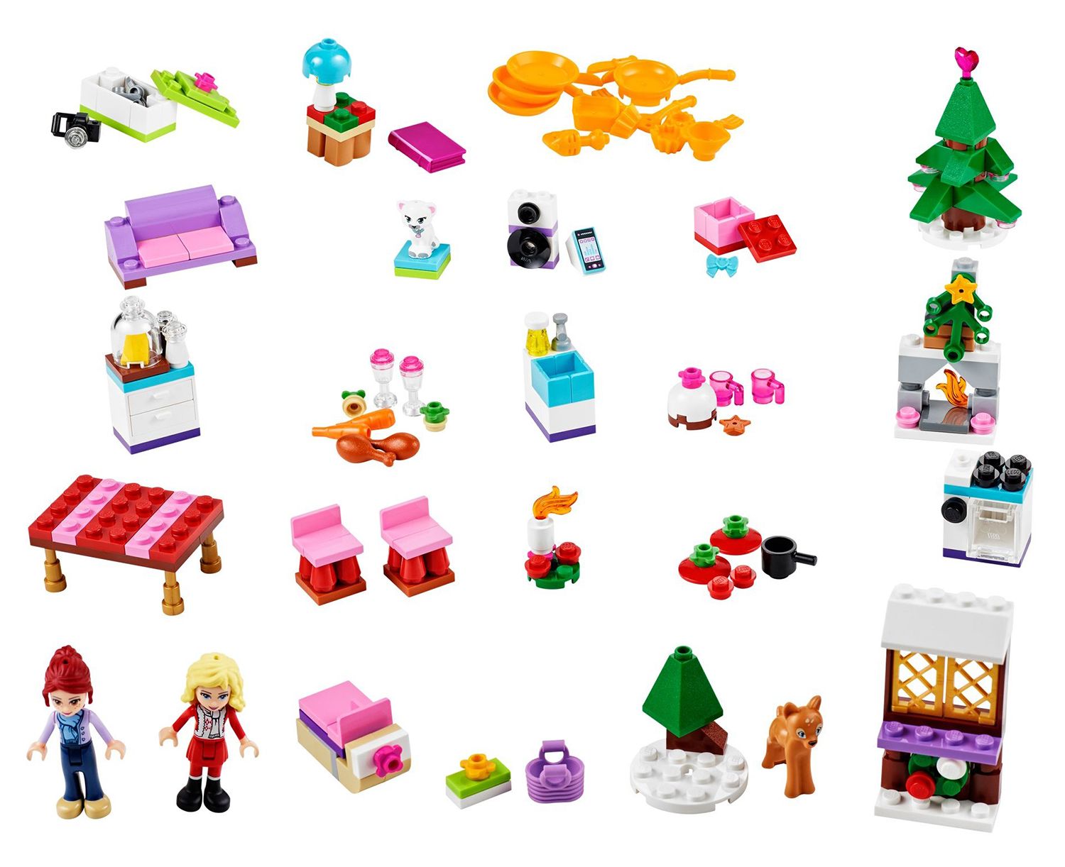 Lego Saisonnier - Le Calendrier De L'avent Lego Friends 2014 - 41040 - 3