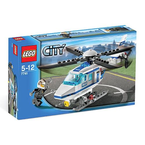 Lego City - L'hélicoptère De Police - 7741