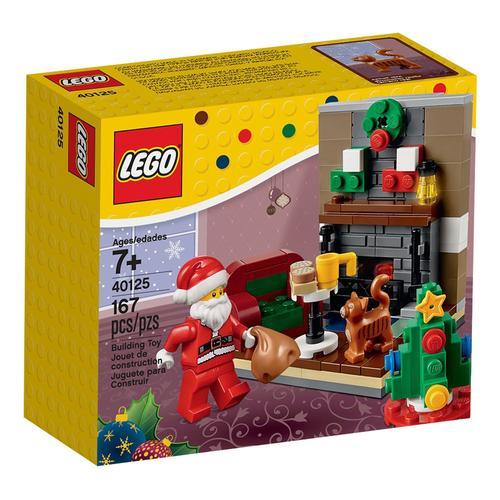 Lego Saisonnier - La Visite Du Père Noël - 40125
