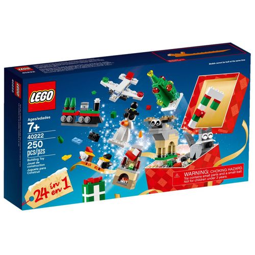 LEGO Saisonnier - Jeu de 24 constructions de Noël - 40222