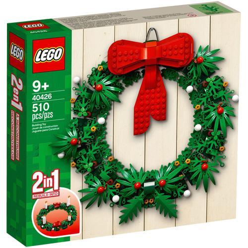 Lego Saisonnier - Couronne De Noël 2-En-1 - 40426