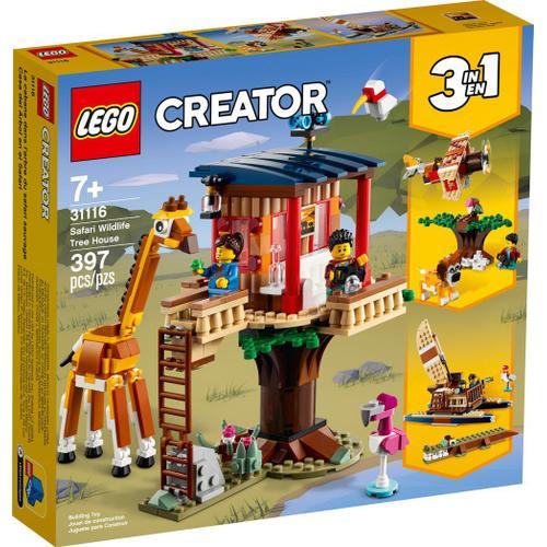 Lego Creator - La Cabane Dans L'arbre Du Safari - 31116