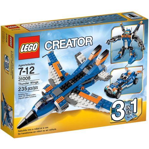 Lego Creator - L'avion De Chasse - 31008