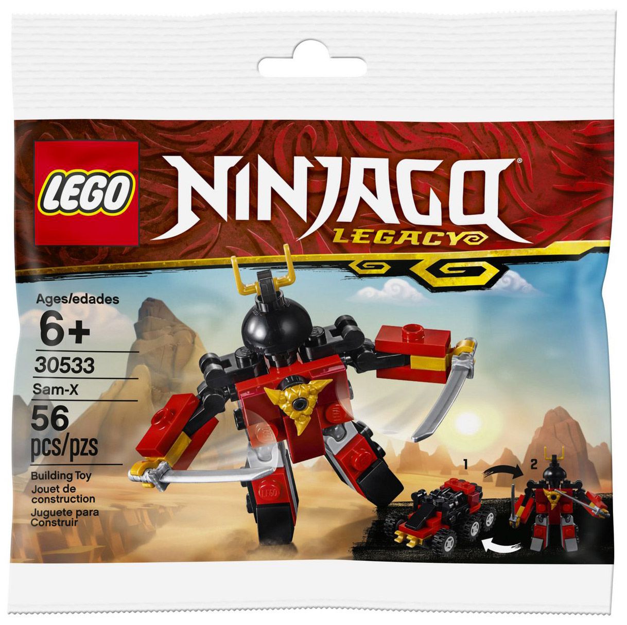 Lego Ninjago - Sam-X (Polybag) - 30533