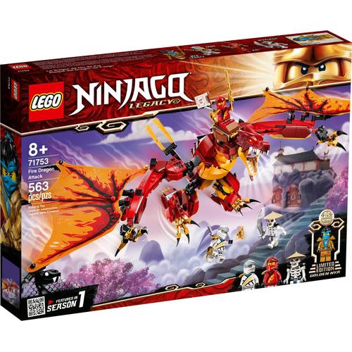 Lego Ninjago - L'attaque Du Dragon De Feu - 71753