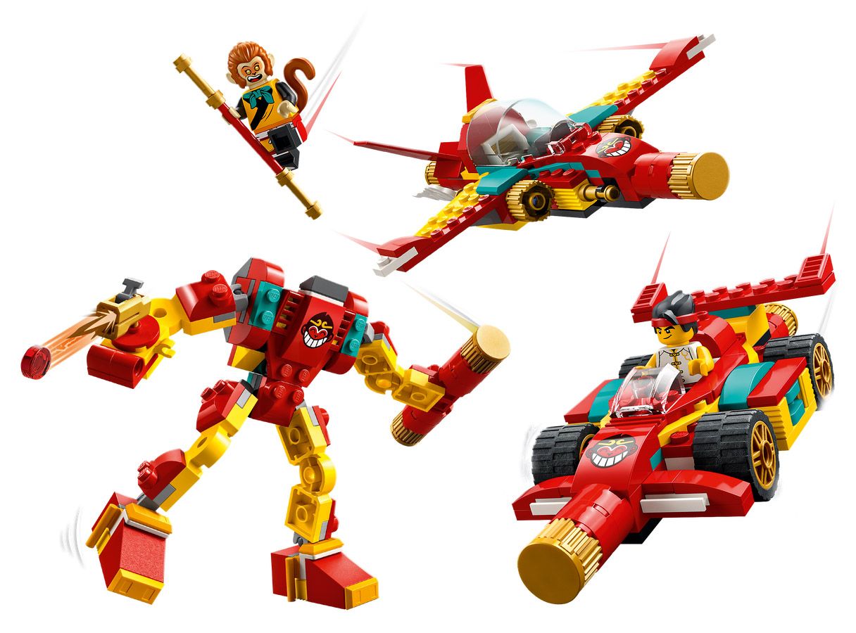 Lego Monkie Kid - Les Cr�ations Du B�ton De Monkie Kid - 80030 - 4