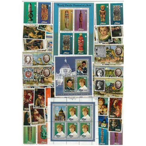 Collection De Timbres Niue Oblitérés : Qté - 20...