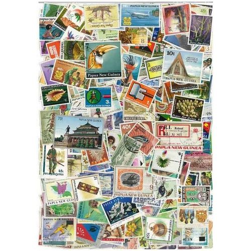 Collection De Timbres Papouasie Nlle Guinee Obl...